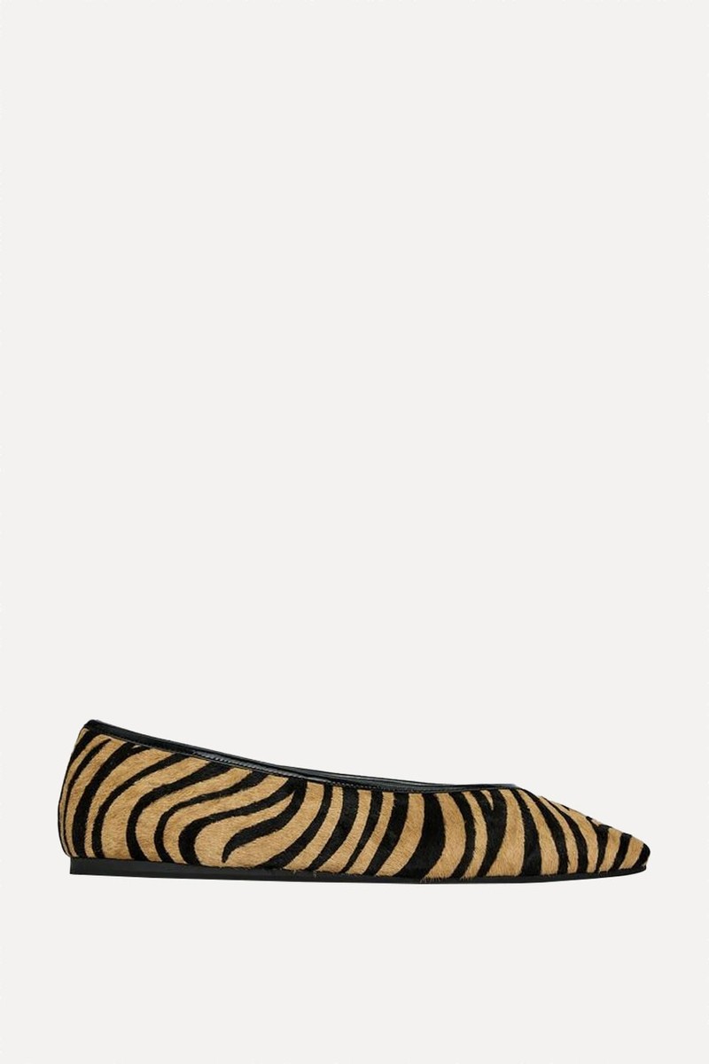 Pony Hair-Effect Ballerinas from ARKET