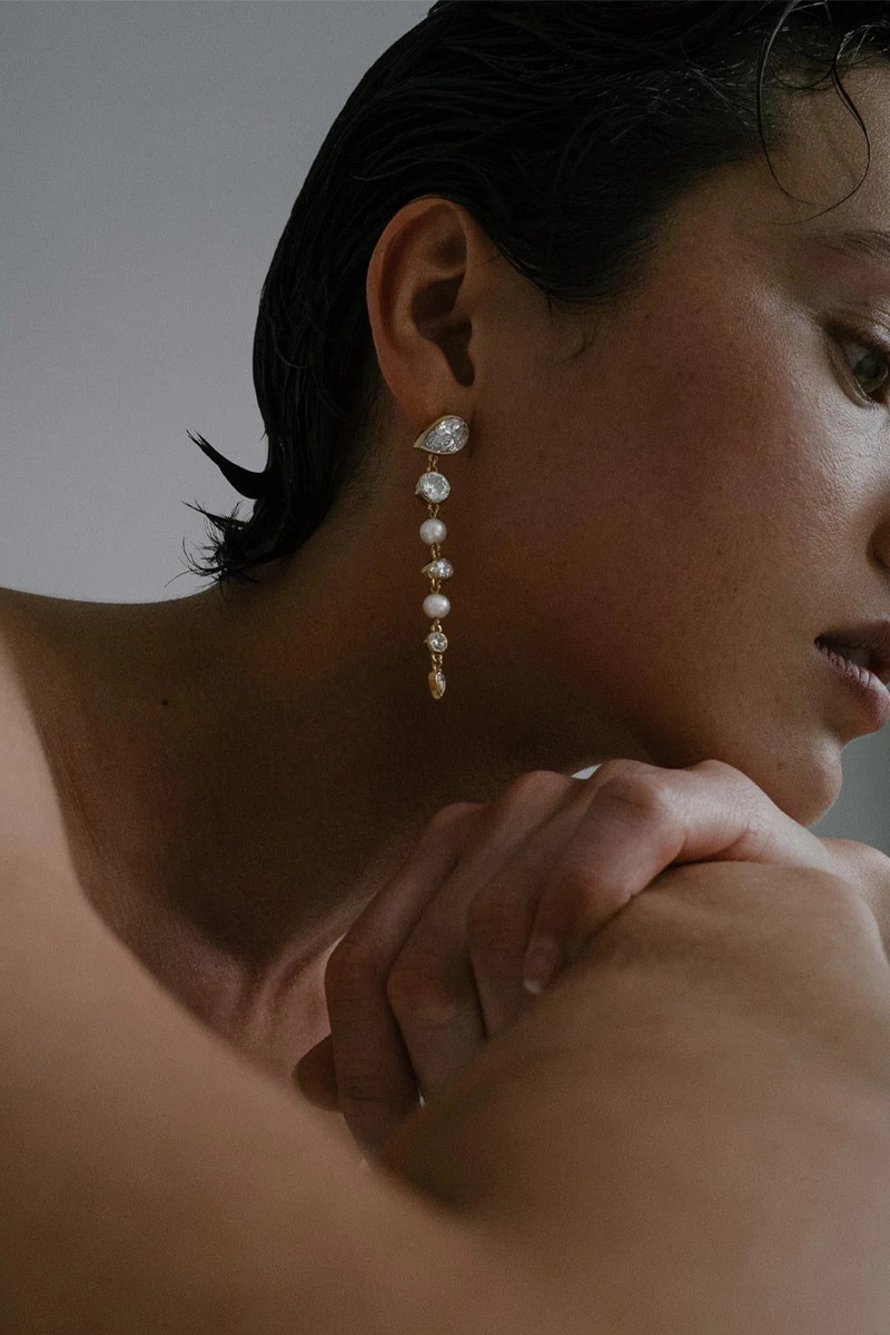 The Light Of The Past Earrings from CompletedWorks