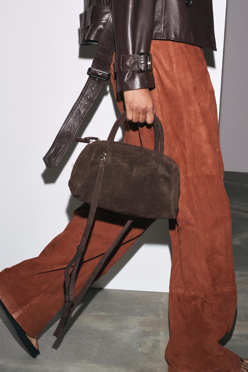 Leather Bowling Bag