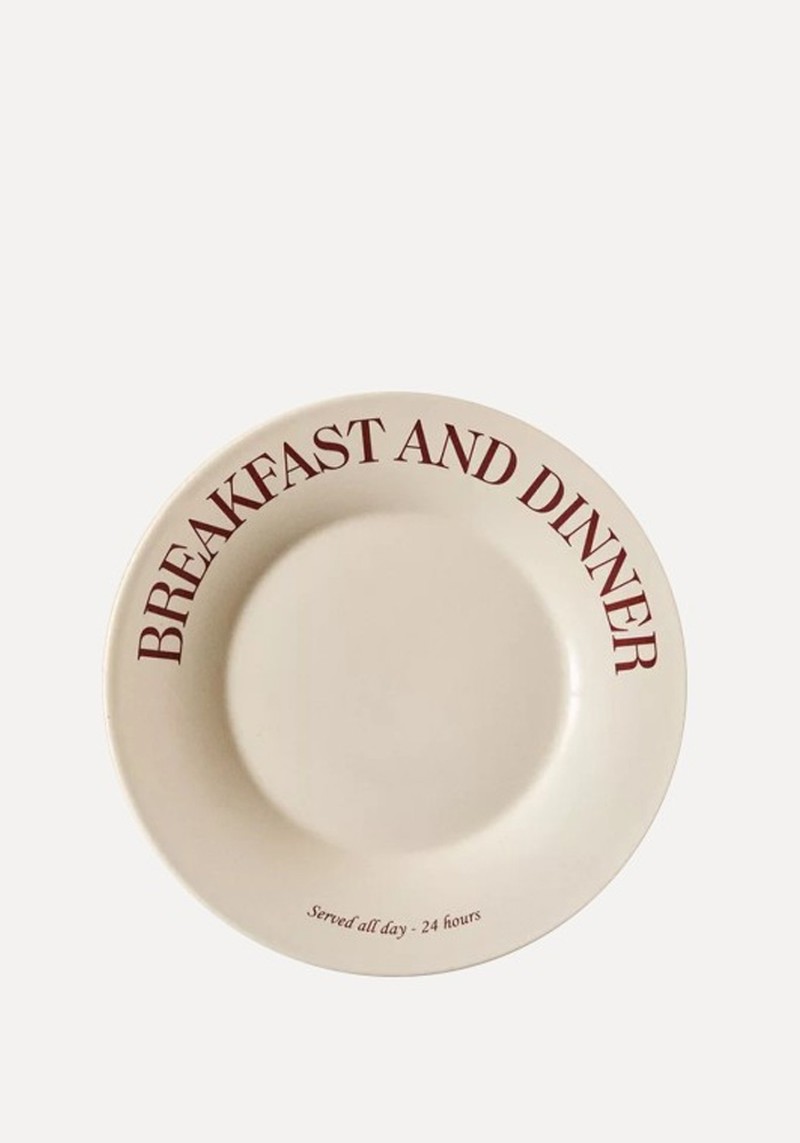 Porcelain Breakfast Dessert Plate 