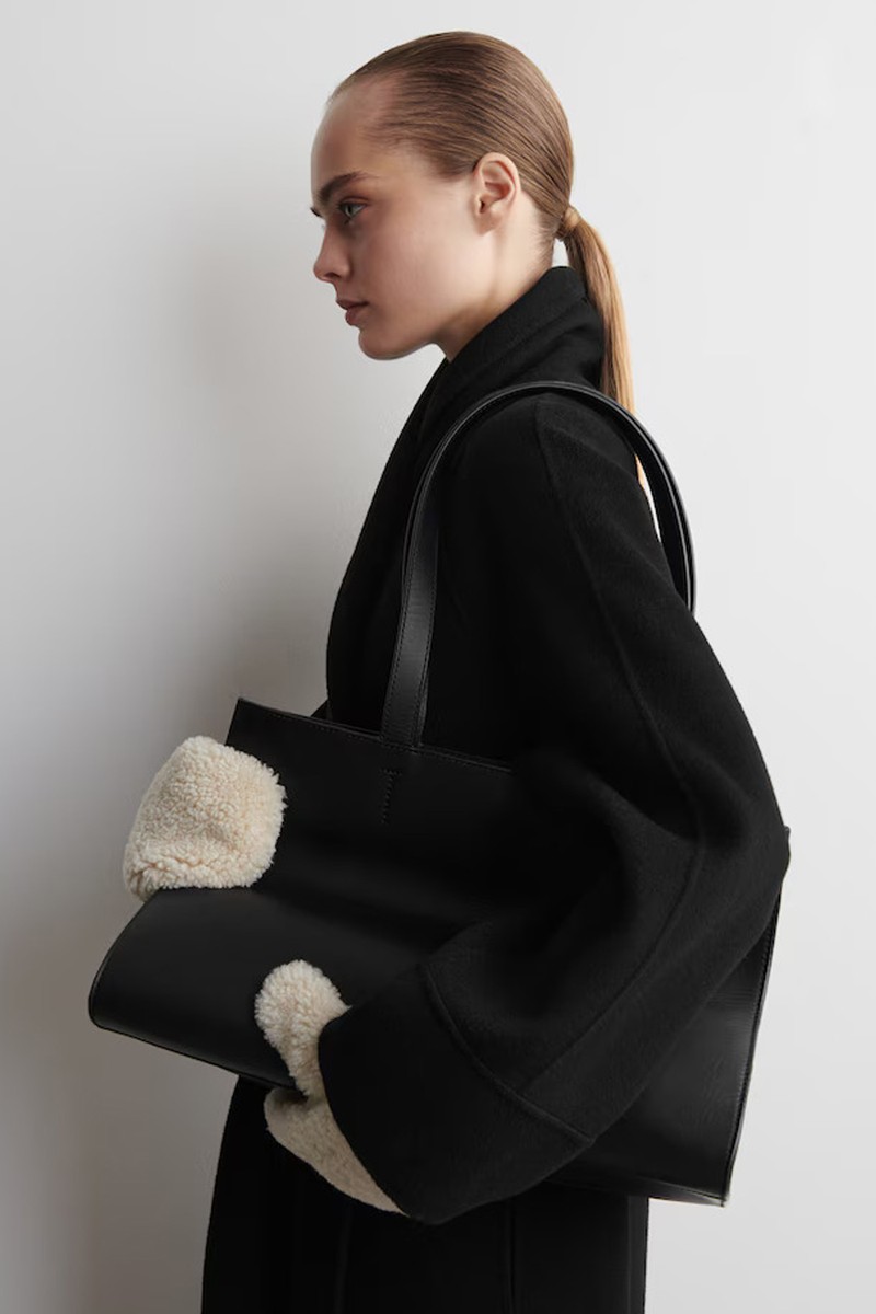 Shearling Mittens