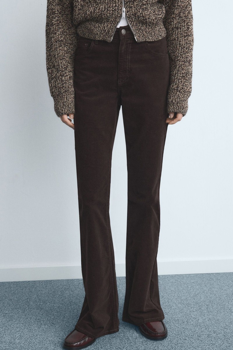 Velvet Flared Jeans